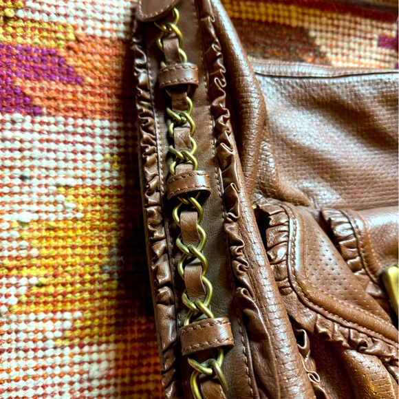 LOCKHEART BOHO HANDMADE LEATHER SHOULDER BAG - Picture 4 of 7